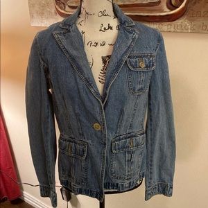 Jean jacket/ blazer Ann Taylor